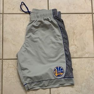 Warriors shorts never worn.